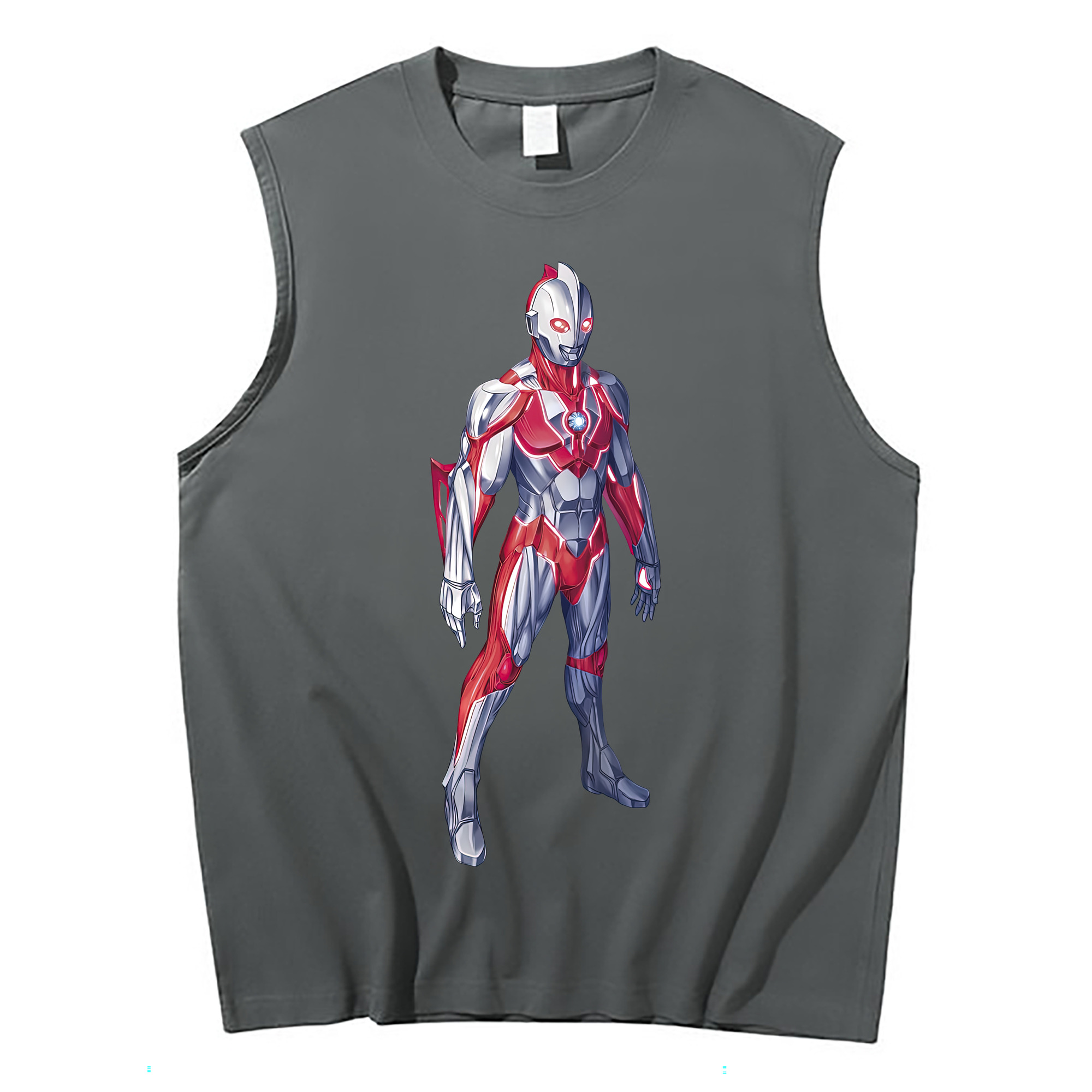 （画像用） ウルトラマン Ultraman コットン100％タンクトップ（フロントプリント）
